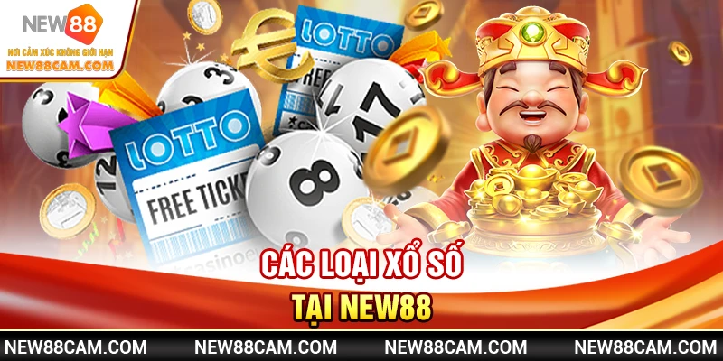 Xổ Số New88: Đặt Cược Nhanh, Tỷ Lệ Thưởng Cao Nhất 2025 2 Các loại xổ số tại New88